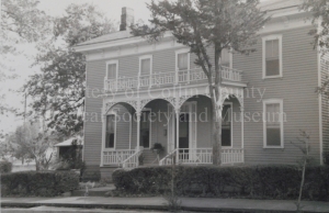 The Johnson House in an earlier decade